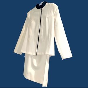 Union label ILGWU Vintage 2 Piece SET skirt suit SETS 60s 70s 80s size Sm/Md VTG